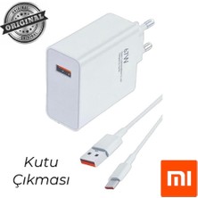 Xiaomi 100%100 Orjinal 67W Hızlı ve Turbo Şarj Aleti Tüm Type-C Girişli Telefonlara Uyumlu 3kat Hızlı Şarj Auraonline