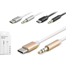 Lisinya Çevirici Type-C To  Aux 1 mt