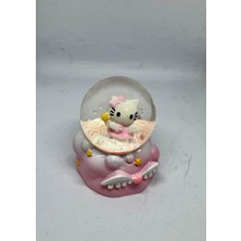 Lisinya Işıklı Mini Küre 6 cm Hello