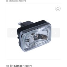 Topuz Motor Cg Ön Far Komple Siyah Takım