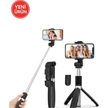 Feyza Design Kumandalı Tripod, Monopod ve Selfie Çubuğu Çok Fonksiyonlu Fotoğraf Çözümü