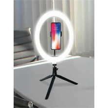 Feyza Design 10 Inç Tripodlu LED Makyaj ve Selfie Ring Light