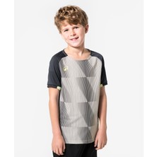 Decathlon Kipsta Çocuk Futbol Forması - Gri/fildişi/sarı - Viralto