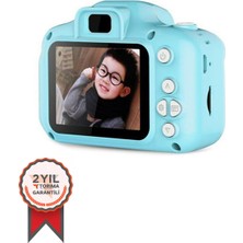 Mini Mavi 1080P Hd Çocuk Kamera, 2.0 Inç Ekran, Dijital Fotoğraf Makinesi