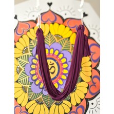 Geniş Enli Yoga Hamak Seti, Esneme Payı ile Rahatlatıcı Deneyim