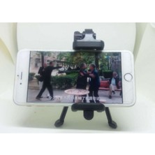 Feyza Design Kompakt Mini Masaüstü Tripot 14 Cm, Güçlü ve Hafif Kamera Desteği