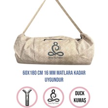 Yoga ve Fitness Mat Taşıma ve Saklama Çantası Seti, 2 Adet Lastik ile