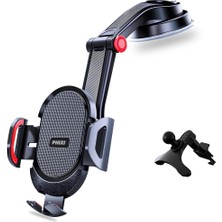 Feyza Design Çeşitli Araç Içi 360° Dönebilir ve Uzatılabilir Telefon Tutucu