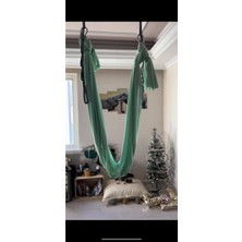 Su Yeşili Yoga Hamak Seti, Konforlu ve Şık Spor Ekipmanı