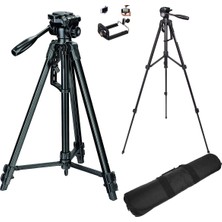 Feyza Design 170CM Profesyonel Tripod, Kamera ve Telefon Tutucu, HPR-404, 5 kg Kapasite