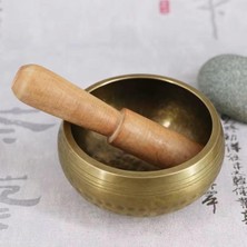 Singing Bowl, Yoga Çanı, Tibet Çanı, Pirinç, 14X8 Cm, Meditasyon Aroması