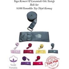 Yoga Kemeri ve Göz Yastığı Seti, Meditasyon ve Esneme Ekipmanları