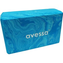 Mavi Yoga Blok MB-33010, Esneklik ve Denge Için Mükemmel Destek
