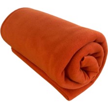 Konforlu ve Şık Kiremit Renkli Yoga Battaniyesi, Egzersiz ve Meditasyon Aroması