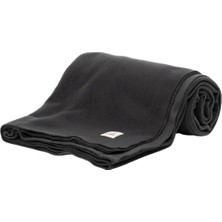 Yumuşak ve Şık Polar Yoga ve Shavasana Battaniyesi, 180X120 Cm, Gri
