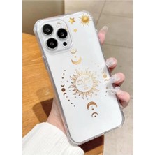 3gen Case Iphone 13 Pro Max Kılıf Desenli Şeffaf Silikon Kılıf AST20