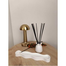 Şık Dekoratif Dalga Tütsülük ve Vazo Seti, Bohem Tarzı, Modern Tasarım