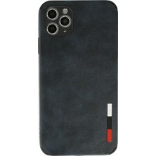 Novis Liora Newface Iphone 11 Pro Max Kılıf Loop Deri Silikon - Lacivert
