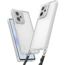Novis Liora Newface Xiaomi Redmi Note 12 Pro 5g Kılıf Penta Silikon Kılıf - Şeffaf
