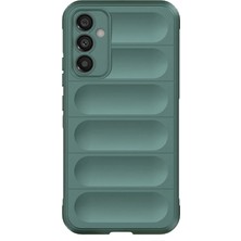 Novis Liora Newface Samsung A56 Kılıf Optimum Silikon - Koyu Yeşil