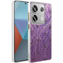 Novis Liora Newface Xiaomi Redmi Note 13 Pro 4g Kılıf Blade Aynalı Desenli Kapak - Desen 2