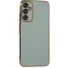 Novis Liora Newface Samsung Galaxy A05S Kılıf Volet Silikon - Açık Yeşil