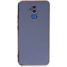 Novis Liora Newface Huawei Mate 20 Lite Kılıf Volet Silikon - Mavi