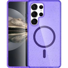 Novis Liora Joko Samsung Galaxy S23 Ultra Kılıf Star Magsafe Kapak - Mor