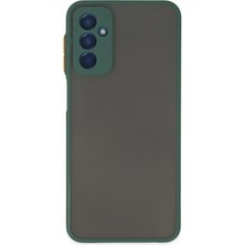 Novis Liora Newface Samsung Galaxy M13 Kılıf Montreal Silikon Kapak - Yeşil