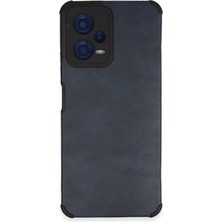 Novis Liora Newface Xiaomi Redmi Note 12 5g Kılıf Loop Deri Silikon - Lacivert