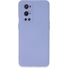 Novis Liora Newface One Plus 9 Pro Kılıf Nano Içi Kadife Silikon - Lila