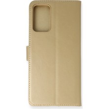 Novis Liora Newface Samsung Galaxy Note 20 Kılıf Trend S Plus Kapaklı Kılıf - Gold
