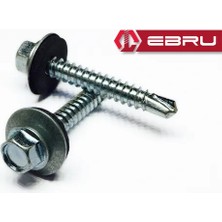 Eco Lounge Ebru Matkap Uçlu Çatı Trapez Vidası 5,5X60 - 200 Adet