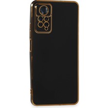 Novis Liora Newface Xiaomi Redmi Note 11 Pro Kılıf Volet Silikon - Siyah