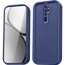 Novis Liora Newface Xiaomi Redmi Note 8 Pro Kılıf Viera Silikon - Lacivert
