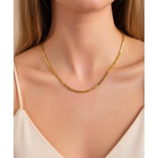 Kuyumcu Nurettin 6 gr (Gram) Istanbul Pullu Kolye Zincir 22 Ayar Altın 45 cm