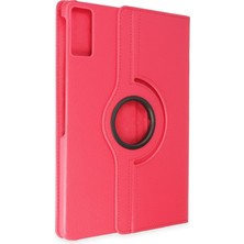 Novis Liora Newface Huawei Honor Pad 10 12.1 Kılıf 360 Tablet Deri Kılıf - Pembe