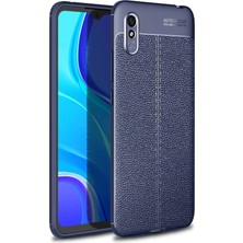 Novis Liora Newface Xiaomi Redmi 9A Kılıf Auto Focus Kapak - Lacivert