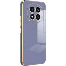 Novis Liora Newface Xiaomi Redmi Note 14 Pro 4g Kılıf Volet Silikon - Mavi