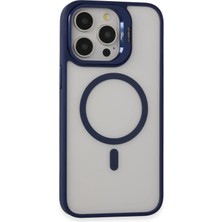 Novis Liora Joko Iphone 15 Pro Kılıf Roblox Lens Magsafe Standlı Kapak - Lacivert
