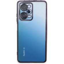 Novis Liora Newface Xiaomi Redmi Note 12 Pro 5g Kılıf Razer Lensli Silikon - Mor