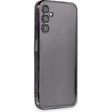 Novis Liora Newface Samsung Galaxy A14 4g Kılıf Razer Lensli Silikon - Siyah