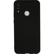 Novis Liora Newface Huawei P Smart 2019 Kılıf Nano Içi Kadife Silikon - Siyah