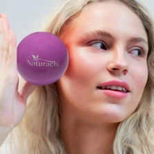 Mor Face Yoga Topu - Yüz Egzersizi ve Masaj Için Özel Tasarım