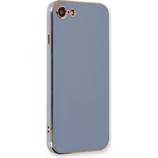 Novis Liora Newface Iphone 7 Kılıf Volet Silikon - Mavi