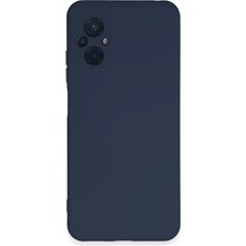 Novis Liora Newface Xiaomi Poco M5 Kılıf Nano Içi Kadife Silikon - Lacivert