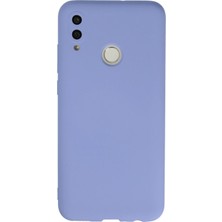 Novis Liora Newface Huawei P Smart 2019 Kılıf Nano Içi Kadife Silikon - Lila