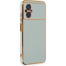 Novis Liora Newface Xiaomi Poco M5 Kılıf Volet Silikon - Açık Yeşil