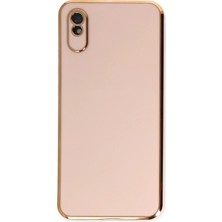 Novis Liora Newface Xiaomi Redmi 9A Kılıf Volet Silikon - Pembe