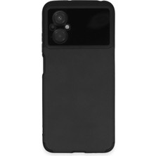 Novis Liora Newface Xiaomi Poco M5 Kılıf Loop Deri Silikon - Siyah